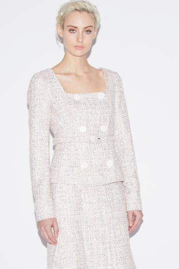 GOLDIE JACKET PINK TWEED