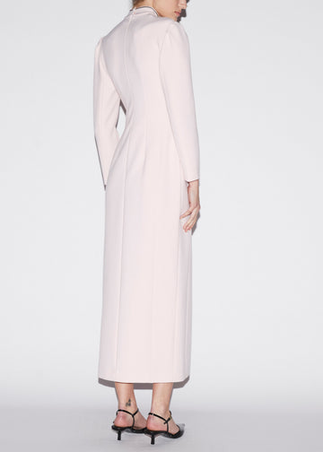 TAO DRESS PINK EMBELLISHED CREPE