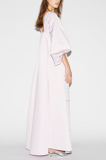 SALMA GOWN ROSE EMBELLISHED FAILLE