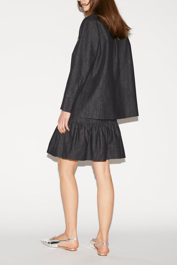 KLAUS JACKET BLACK DENIM