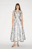 KYLE DRESS SILVER JACQUARD