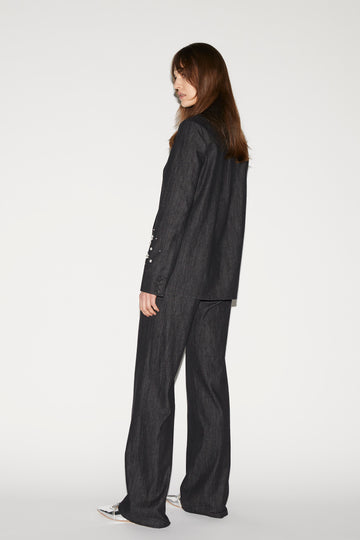 LUCIAN TROUSERS BLACK DENIM