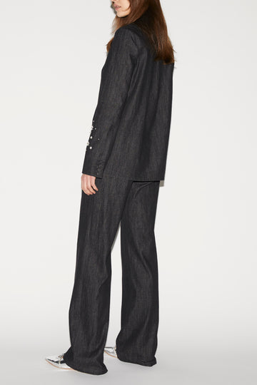 LUCIAN TROUSERS BLACK DENIM