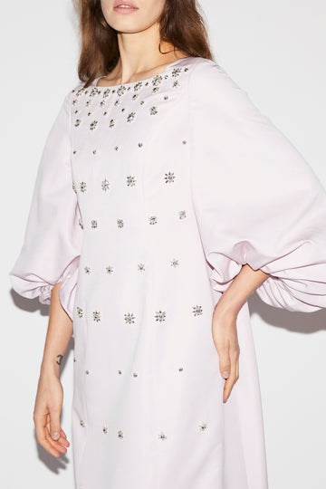 SALMA GOWN ROSE EMBELLISHED FAILLE