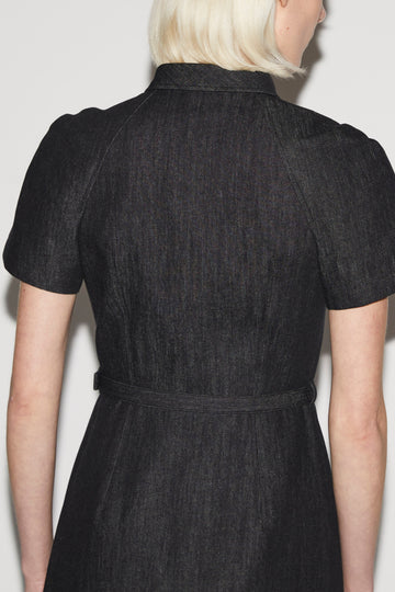 LUCIUS DRESS BLACK DENIM