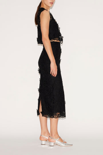 JACK TOP BLACK LACE
