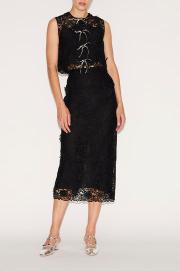 JACK TOP BLACK LACE