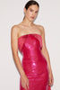 GRETA GOWN FUCHSIA SEQUINS