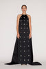 PATRIZIA GOWN BLACK DOUCHESEE