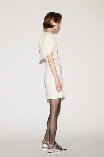 JOVIE DRESS BUTTERCREAM SABLE