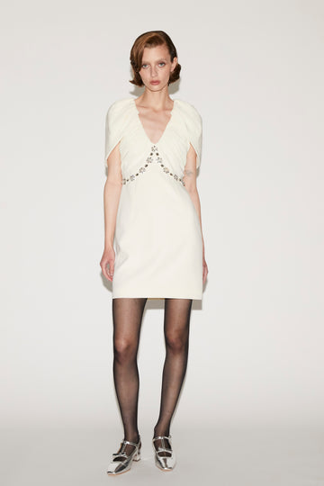 JOVIE DRESS BUTTERCREAM SABLE