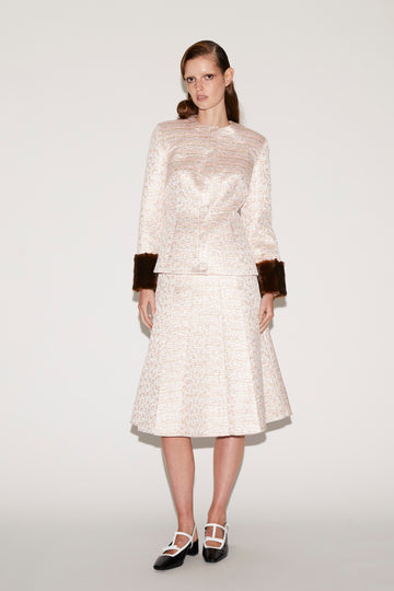 FAY SKIRT PINK JACQUARD