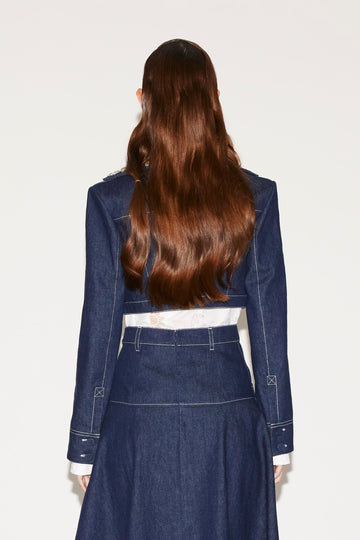 AISTE JACKET INDIGO DENIM