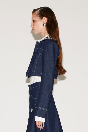 AISTE JACKET INDIGO DENIM