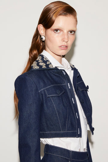 AISTE JACKET INDIGO DENIM