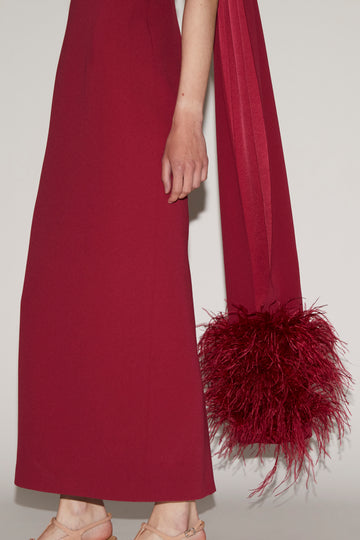 IYLA DRESS RASBERRY SABLE