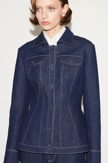 LAURA JACKET INDINGO DENIM