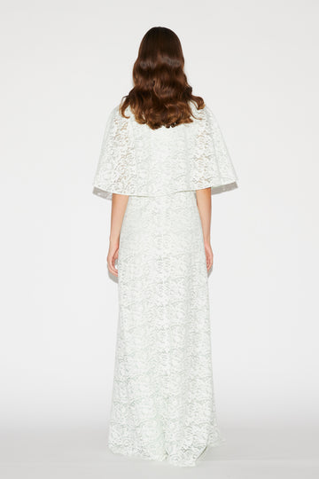 FINLEY GOWN MINT EMBELLISHED LACE