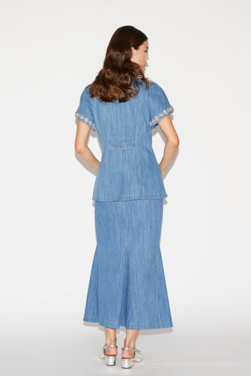 MEGAN SKIRT DENIM