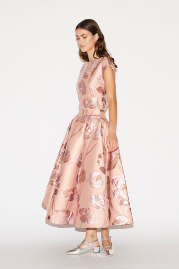 DUSTIN TOP PINK JAQUARD