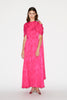 SALLIE DRESS FUCHSIA JACQUARD