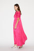 SALLIE DRESS FUCHSIA JACQUARD