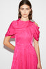 SALLIE DRESS FUCHSIA JACQUARD