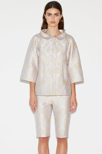 DALLAS JACKET PURPLE JACQUARD