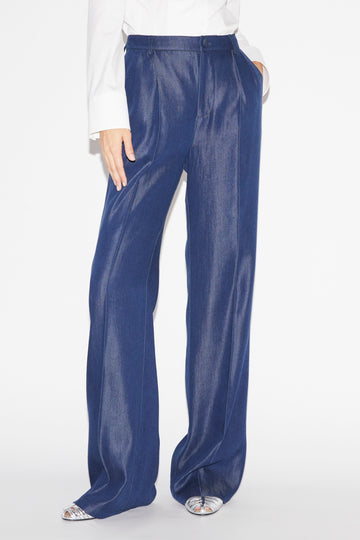 LUCIAN TROUSERS BLUE CHAMBRAY