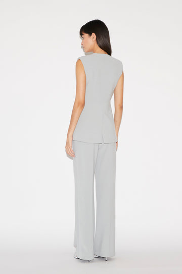 LUCIAN TROUSERS GREY CREPE