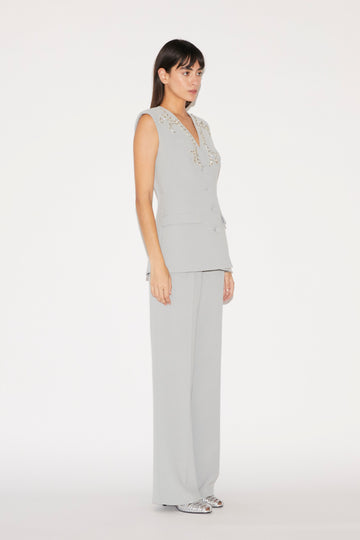 SIGRID JACKET GREY CREPE