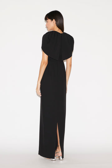 MARTHA DRESS BLACK SABLE