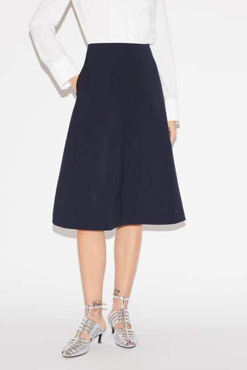 AUBRETTE SKIRT NAVY TAILORING