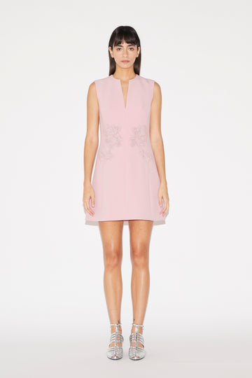 DIONEA DRESS PINK CREPE