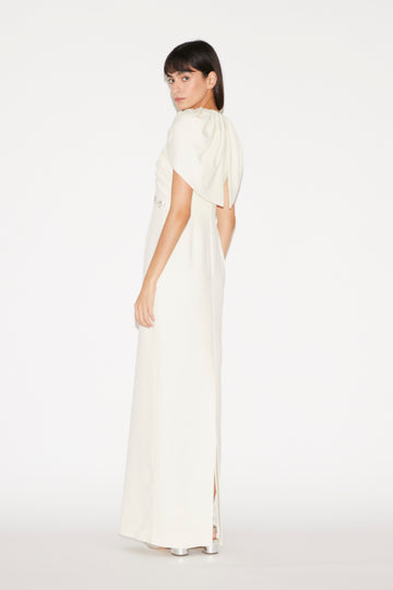 MARTHA DRESS BUTTERCREAM SABLE