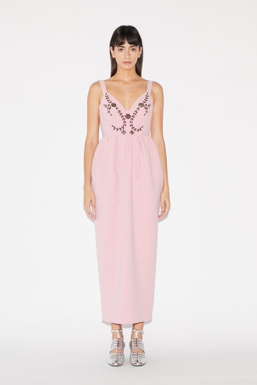 LIVIANA DRESS PINK CREPE