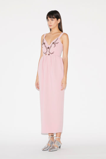 LIVIANA DRESS PINK CREPE