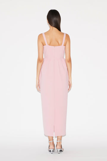 LIVIANA DRESS PINK CREPE