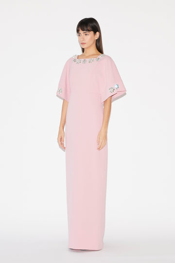 WYSTERIA DRESS PINK CREPE