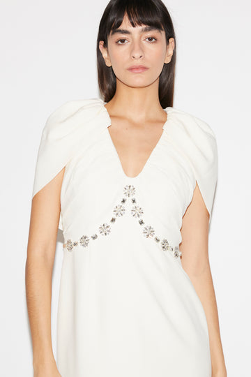 MARTHA DRESS BUTTERCREAM SABLE