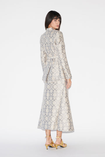 KIERAN JACKET GREY JACQUARD