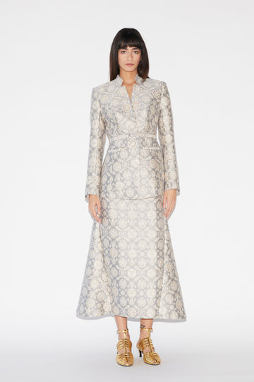 KIERAN JACKET GREY JACQUARD