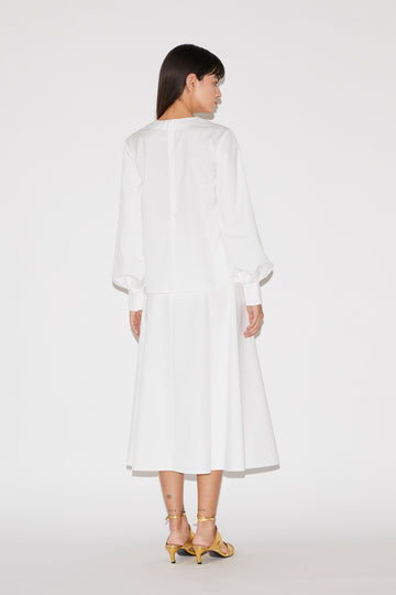 MATIS TOP WHITE COTTON POPLIN
