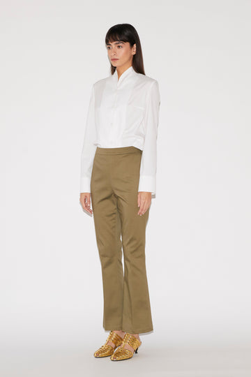 ZAFFIRA SHIRT WHITE COTTON POPLIN
