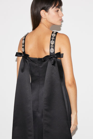 PATRIZIA GOWN BLACK DOUCHESEE