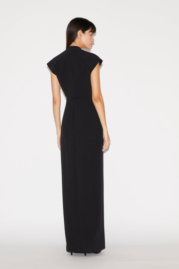 FLORIENNE JACKET BLACK CREPE