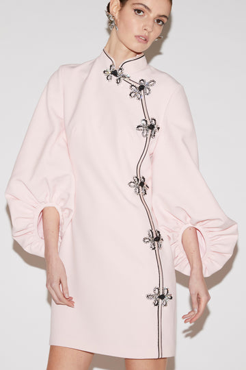 MING DRESS PINK CREPE