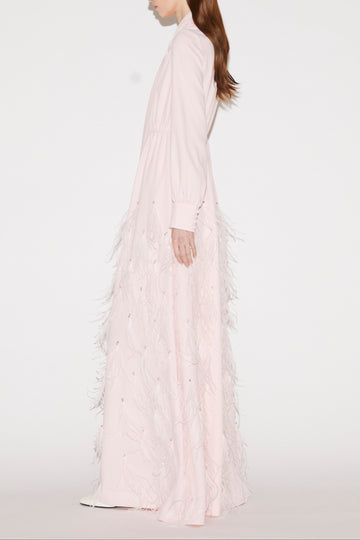 LIBBY GOWN PINK SABLE