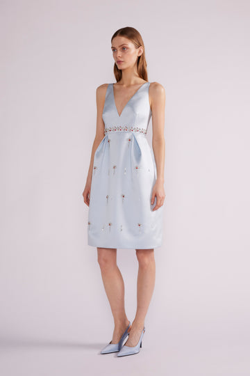 THEA DRESS PALE BLUE DOUCHESSE *PRE-ORDER*