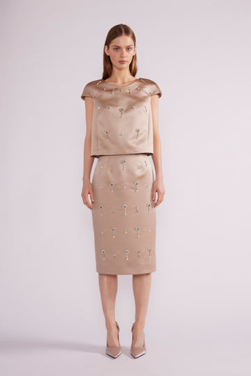 ANYA TOP PALE BROWN *PRE-ORDER*